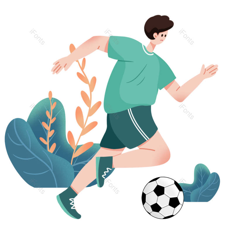 体育比赛图片,人物元素,足球PNG,足球运动员免抠素材